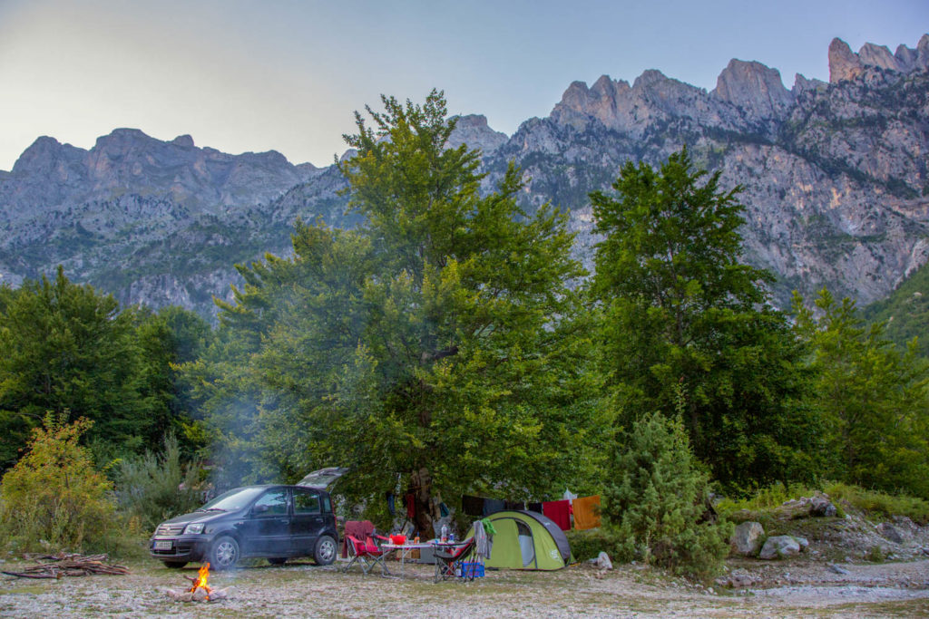 Camping albanien am meer