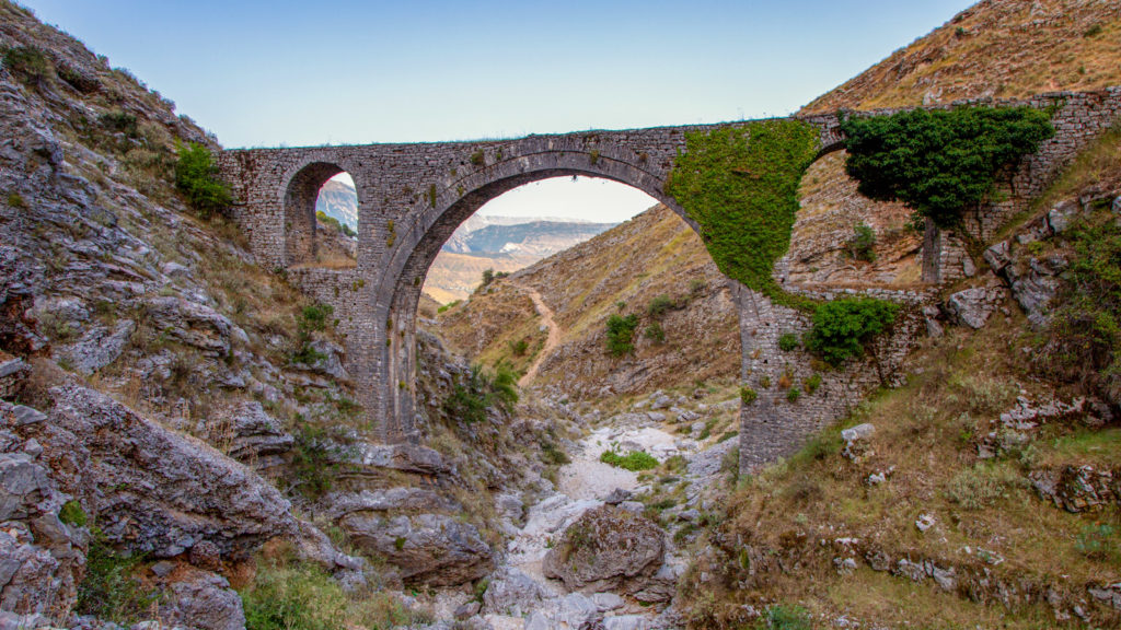 Ali Pasha Bridge - Ali Pascha Brücke - Gjirokastra, Albanien