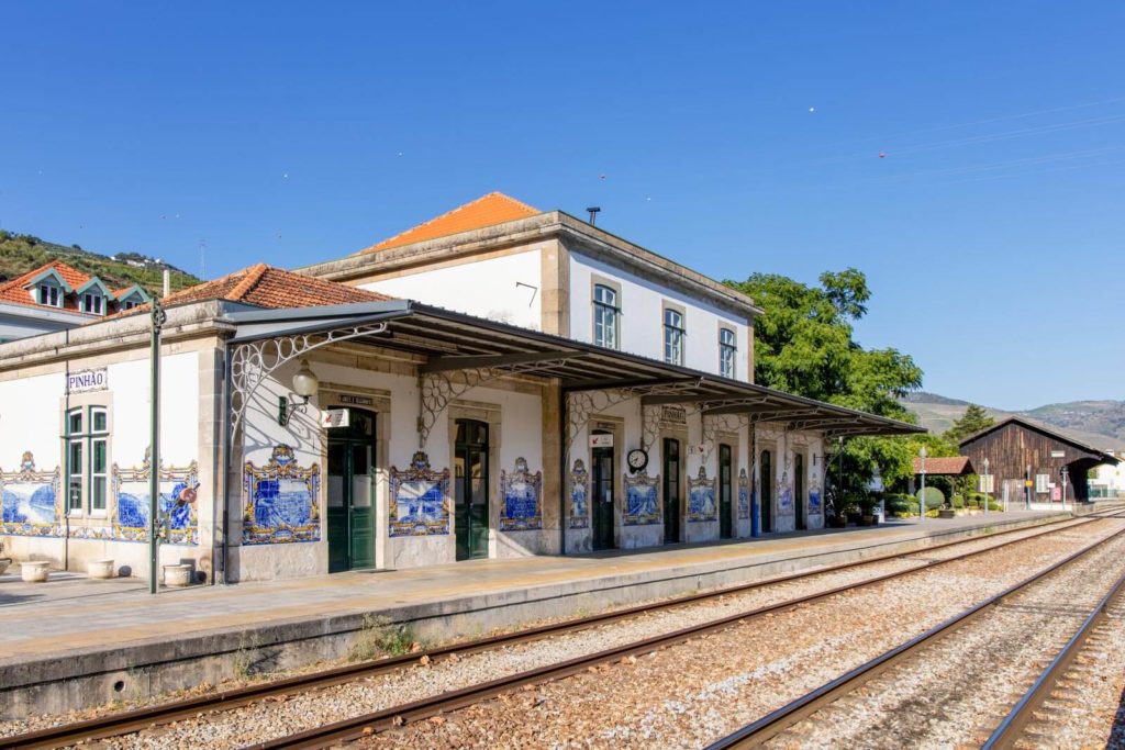 Der Bahnhof in Pinhão
