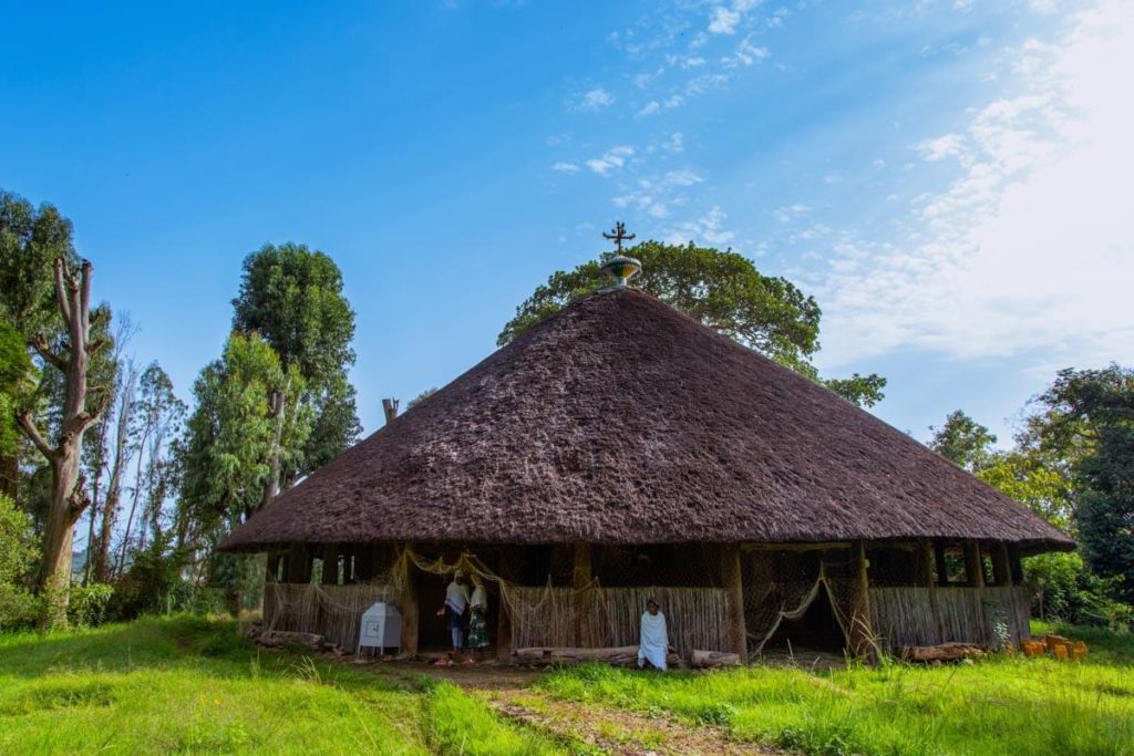 Die Kirche Debre Sina Maryam in Gorgora - Äthiopien Reisebericht in Bildern