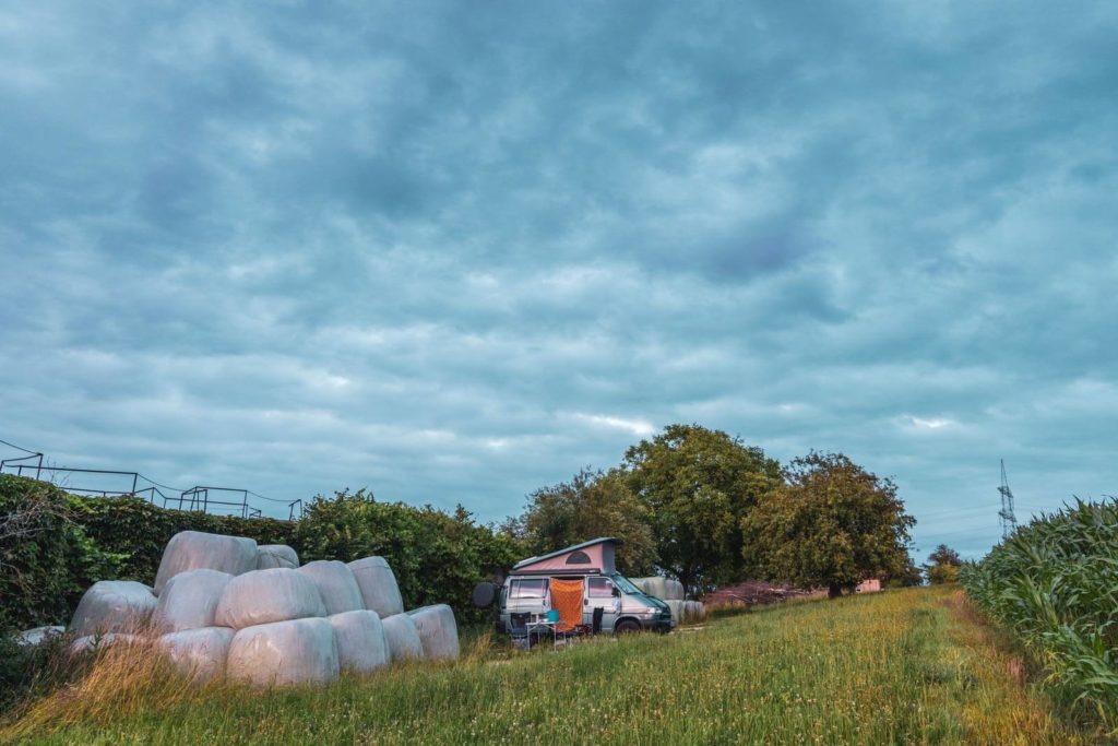Landvergngen in Bayern - Camping auf dem Bauernhof