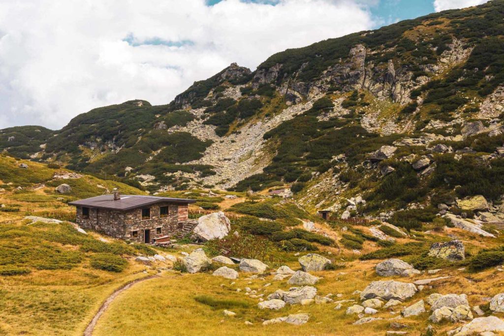 Berghütte im Rila Nationalpark, Bulgarien