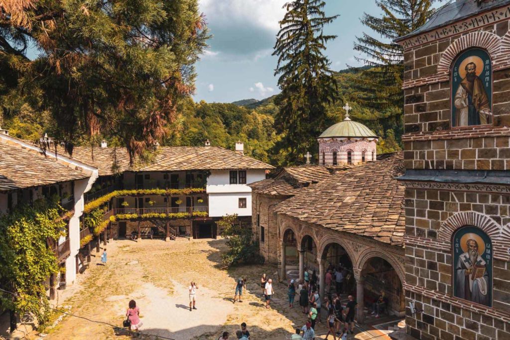 Kloster Trojan Bulgarien Innenansicht