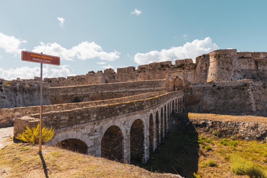 Festung Methoni - Peloponnes Rundreise mit dem Camper