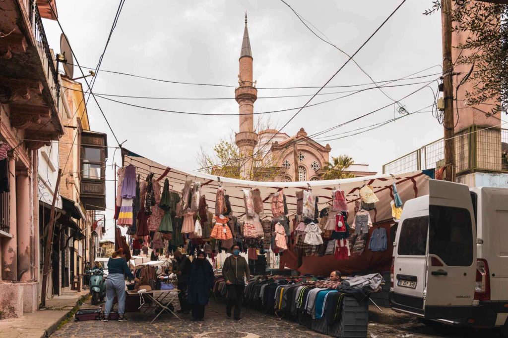 Wochenmarkt in Ayvalık Türkei