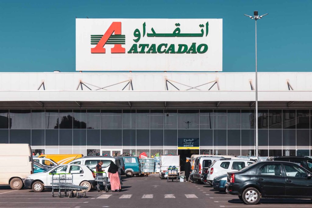 Atacadao Supermarkt in Agadir - Marokko Roadtrip mit dem Wohnmobil