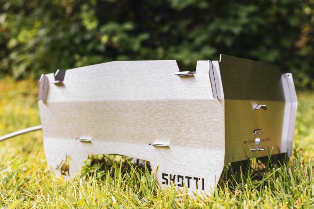 Skotti Gasgrill - Der erste mobile steckbare Gasgrill der Welt