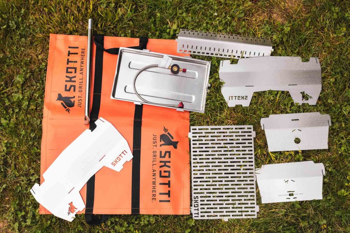 Skotti Grill Erfahrungen mit dem Mini Gasgrill Camping Test