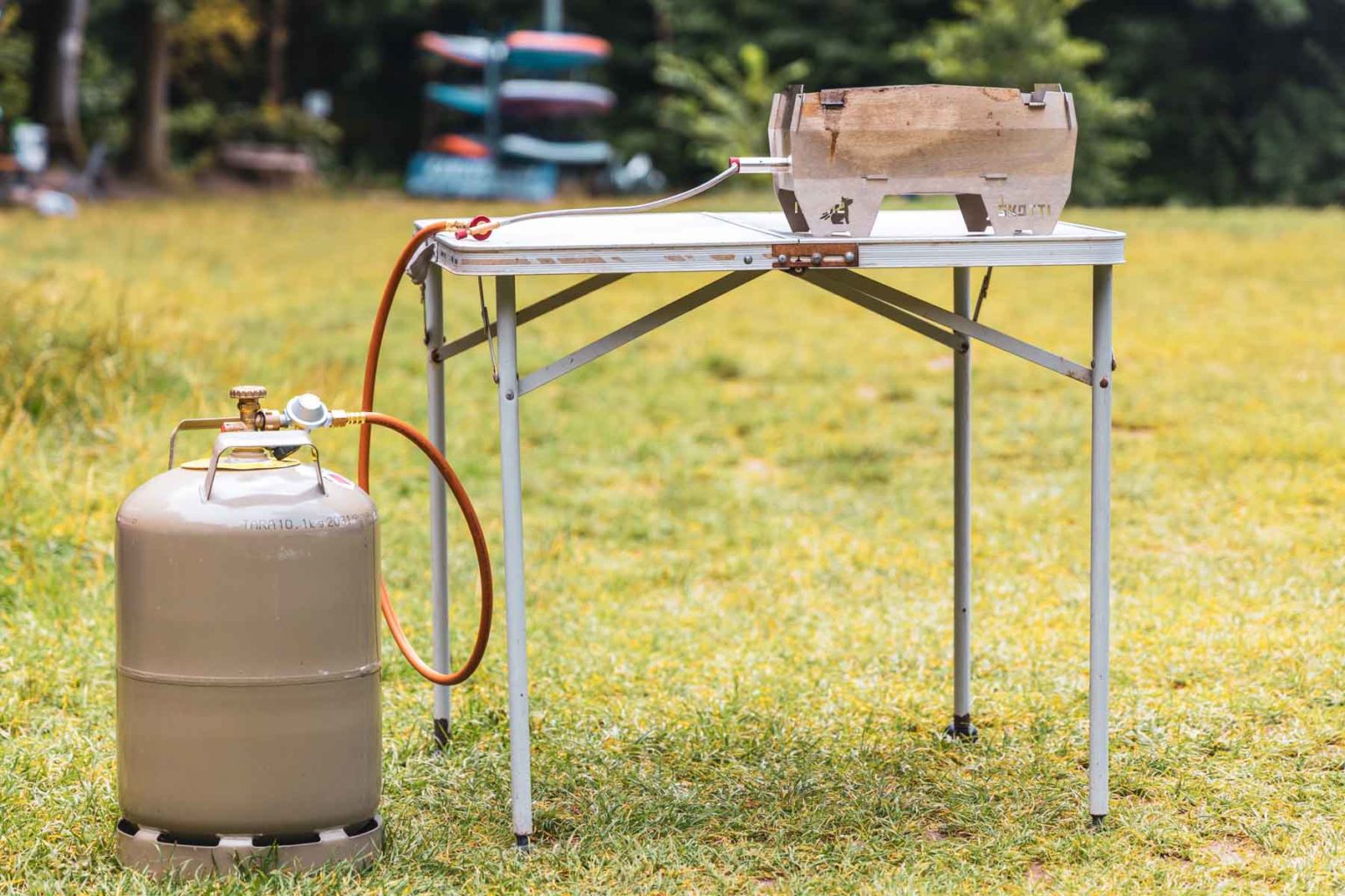Skotti Grill an Gasflasche anschließen Erfahrungen & Tipps
