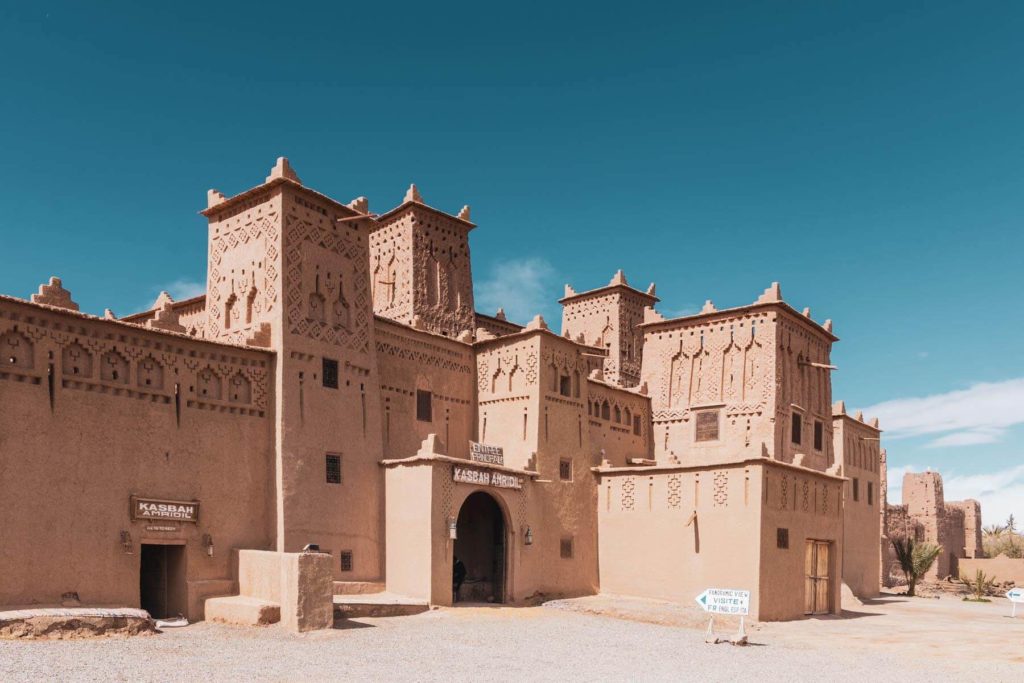 Kasbah Amridil - Sehenswürdigkeiten in der Umgebung von Ouarzazate in Marokko