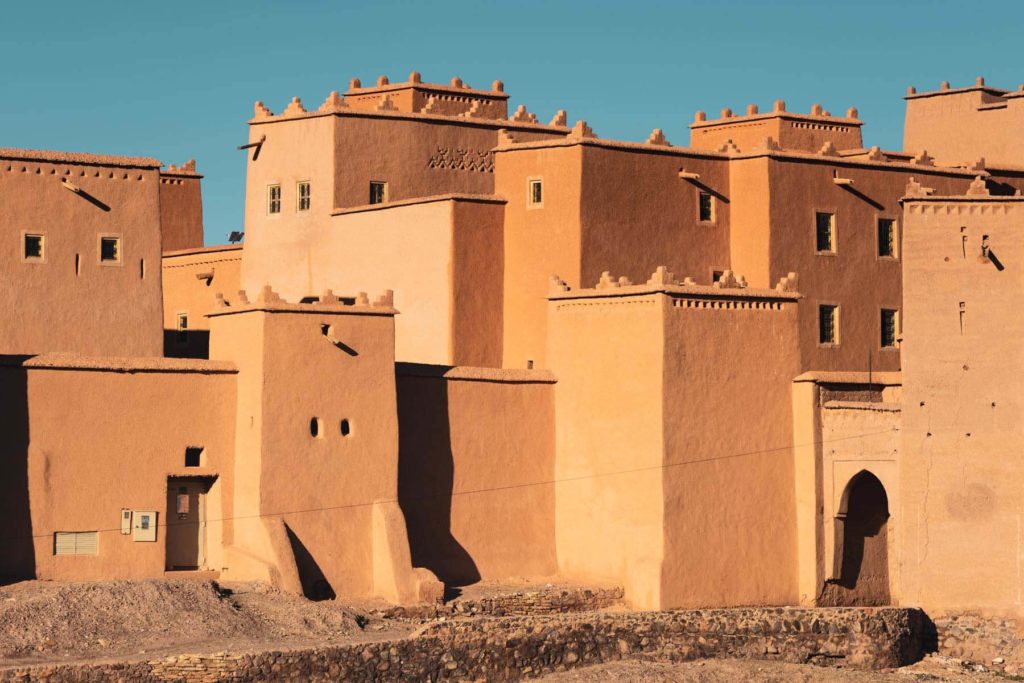 Kasbah Taourirt in Ouarzazate in Marokko
