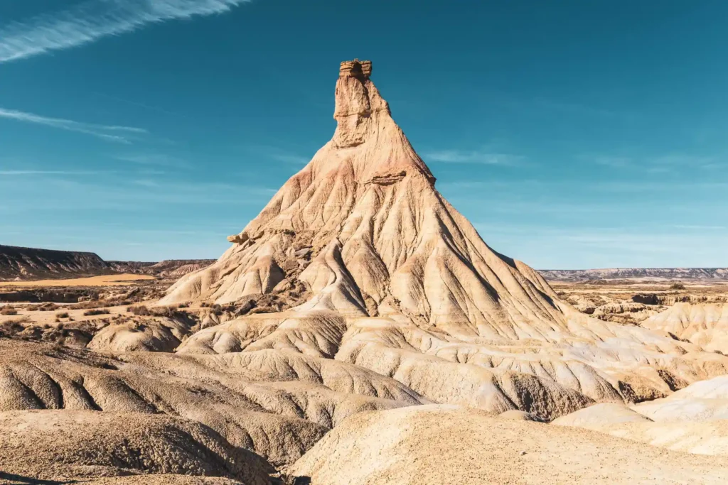 Wüsten in Spanien - Castil de Tierra im Naturpark Bardenas Reales