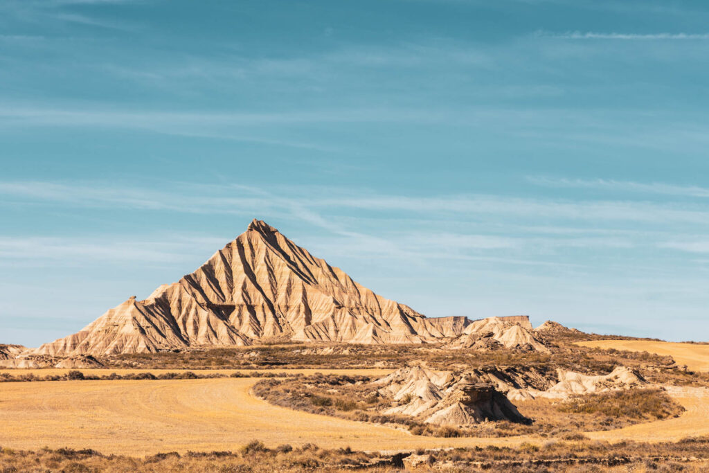 Spanische Wüste - Landschaft im Naturpark Bardenas Reales