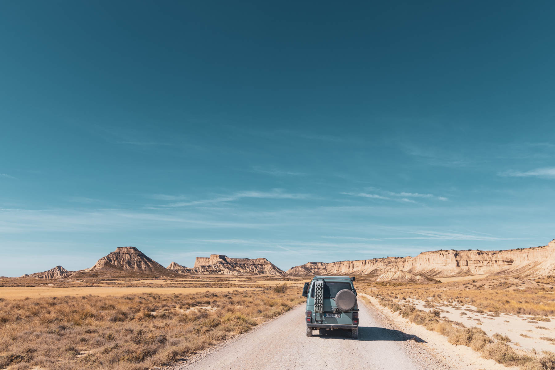 Unterwegs mit dem Camper in Spaniens Wüsten Bardenas Reales