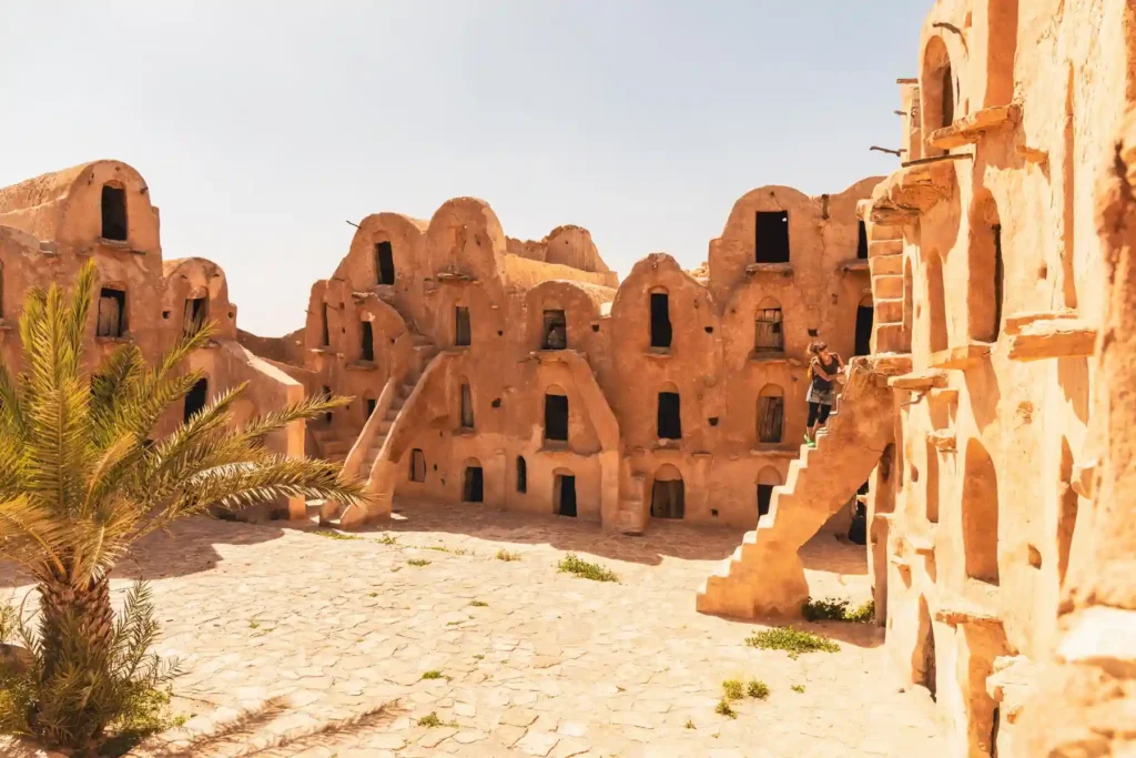 Ksar Ouled Soltane Innenhof Ksar Ouled Soltane