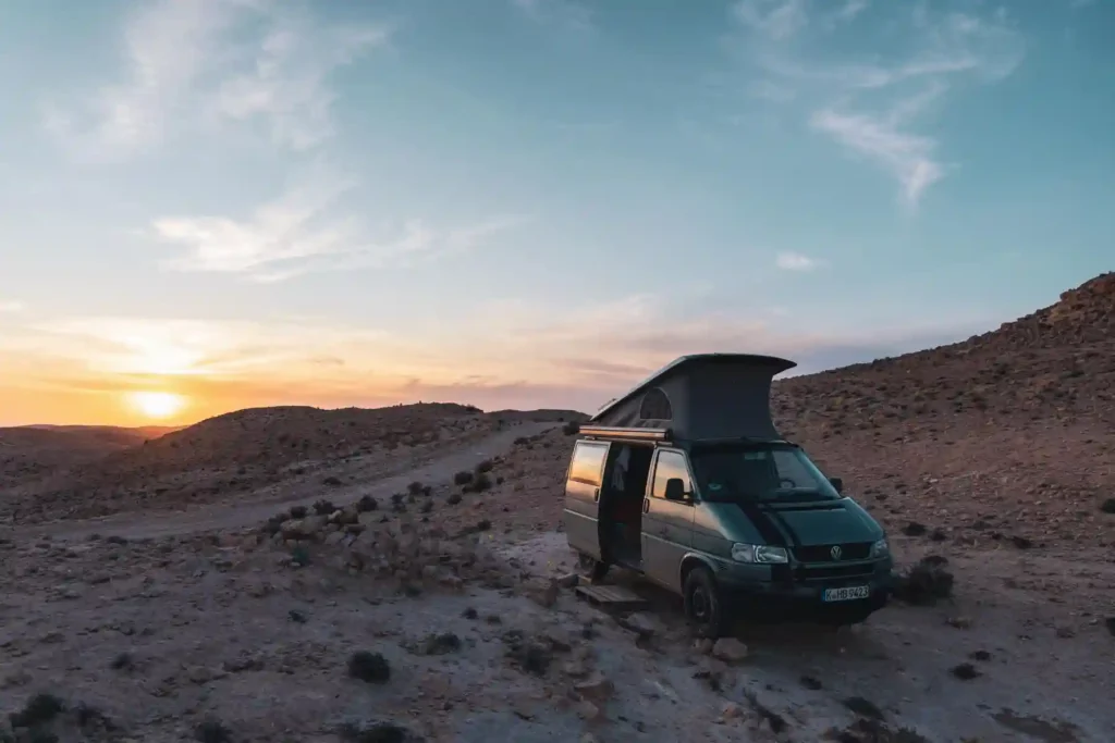 Lost Place Tunesien – Übernachtungsplatz Zeraoua Freistehen mit dem VW Bus Camper in den Matmata Bergen bei Zeraoua Tunesien