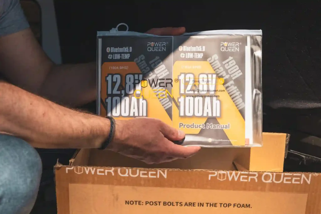 Power Queen LiFePO4 12V 100Ah 190H Smart Bedienungsanleitung Bedienungsanleitung für Power Queen LiFePO4 12V 100Ah 190H Smart Wohnmobil Batterie