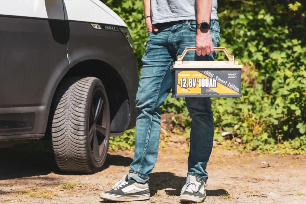 Power Queen LiFePO4 12V 100Ah 190H Smart – Einbau und Praxistest