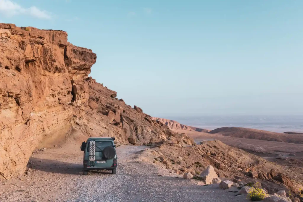 Rommel Piste - Tunesien Offroad mit dem 4×4 Camper Unterwegs mit VW Bus auf der Rommel Piste