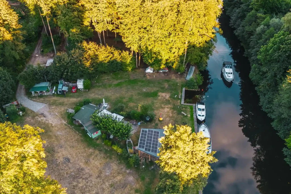Naturcamping Bermudadreieck Geheimtipp Mecklenburgische Seenplatte Naturcampingplatz und Hafen Bermudadreieck - Müritz-Elde-Wasserstraße