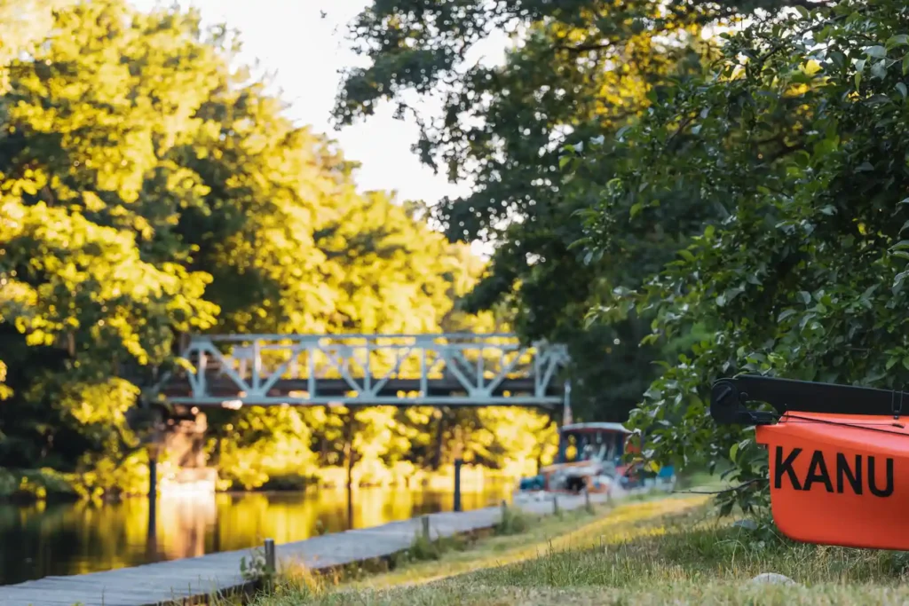Naturcamping Bermudadreieck Geheimtipp Mecklenburgische Seenplatte Wasserwanderrastplatz Kuppentin - Naturcampingplatz Bermudadreieck an der Müritz-Elde-Wasserstraße