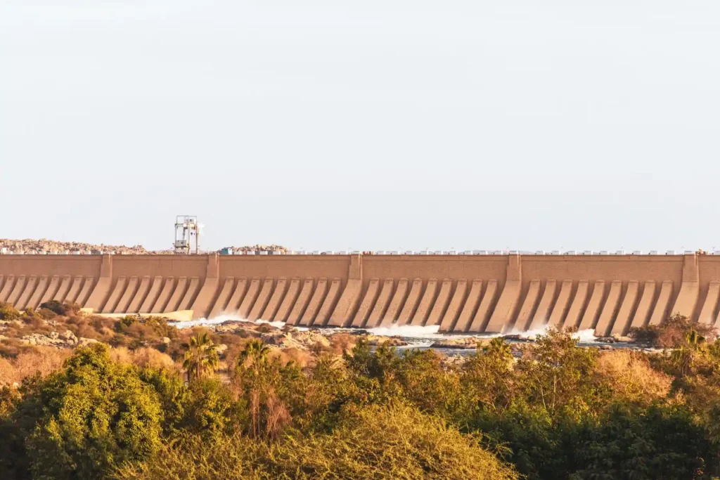 Assuan Staudamm Assuan Staudamm Ägypten
